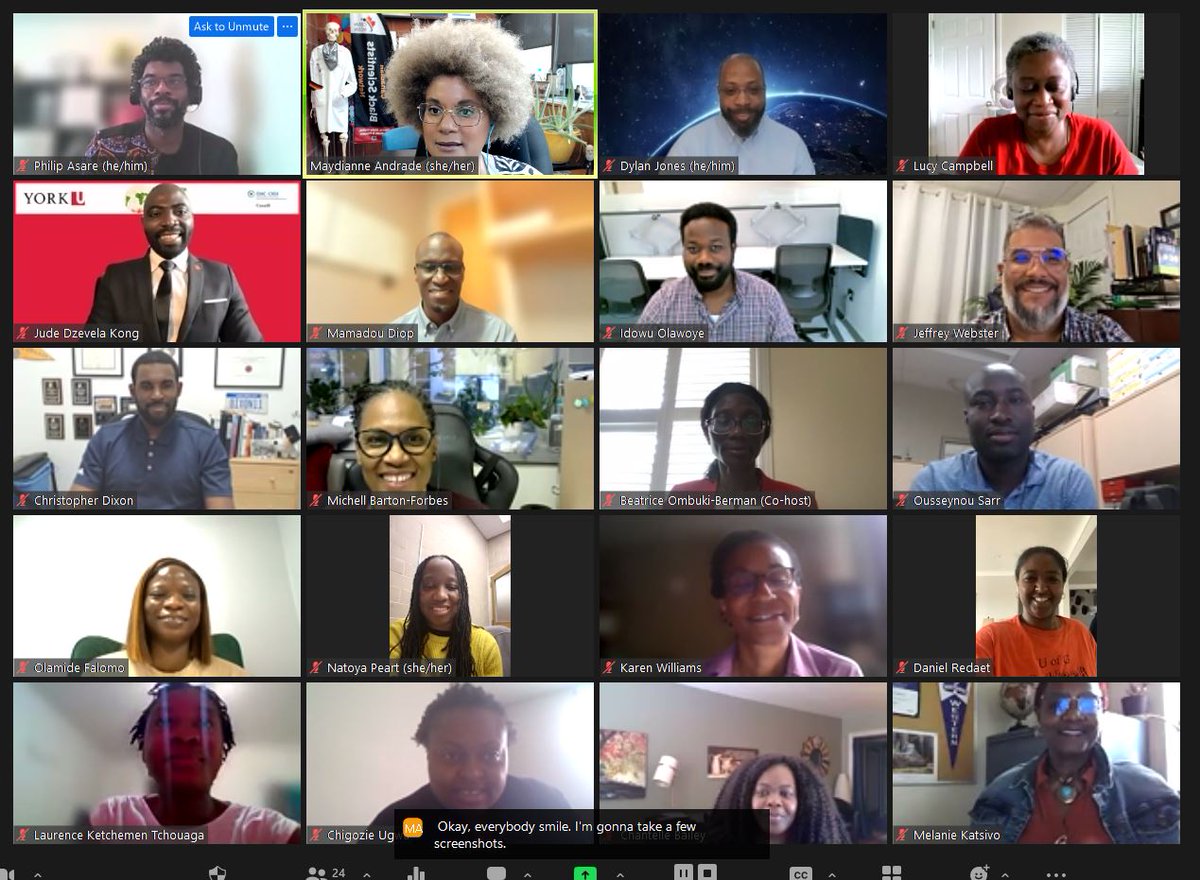 WidowWeb's tweet image. Wonderful meeting to launch the CBSN-ONTARIO regional node! Thank you to the node formation committee for all of their hard work to build a structure that will allow #BlackInSTEM ontarians to make change for our communities @CanBlackSci