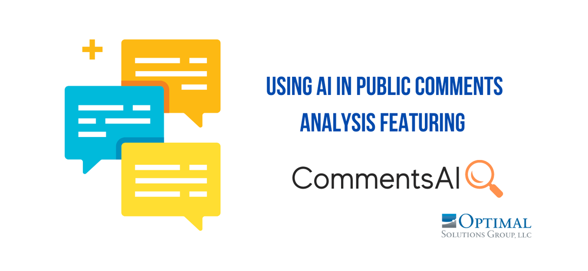 i_accessible's tweet photo. Interested in how AI can help with comments processing? Join our LinkedIn Live webinar tomorrow, June 15 at 1:00 PM EST to learn about CommentsAI and its powerful features. #AI #PublicCommentsAnalysis

Register now at https://t.co/enalz3sJer https://t.co/vtLsXuSg0v