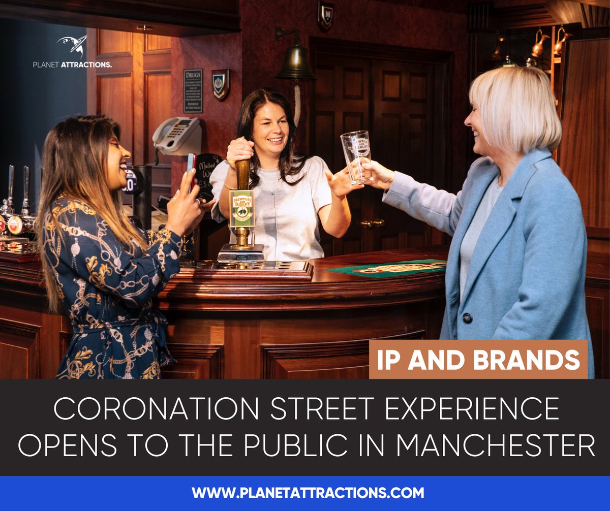 Planet Attractions (@plntattractions) on Twitter photo A new visitor experience based on beloved British soap Coronation Street has opened in Manchester. tinyurl.com/mr453z65
<a href="/CorrieTour2020/">Coronation Street The Tour</a> | <a href="/itvcorrie/">Coronation Street</a> | <a href="/CoroStreetBlog/">Coronation Street Blog</a> | <a href="/ITV/">ITV</a> | <a href="/ITVX/">ITVX</a> | <a href="/MatherandCo_ltd/">Mather & Co Ltd</a> | <a href="/visit_mcr/">Visit Manchester</a> | #CoronationStreet #Corrie #CoronationStreetTour #CorrieTour A new visitor experience based on beloved British soap Coronation Street has opened in Manchester. tinyurl.com/mr453z65
<a href="/CorrieTour2020/">Coronation Street The Tour</a> | <a href="/itvcorrie/">Coronation Street</a> | <a href="/CoroStreetBlog/">Coronation Street Blog</a> | <a href="/ITV/">ITV</a> | <a href="/ITVX/">ITVX</a> | <a href="/MatherandCo_ltd/">Mather & Co Ltd</a> | <a href="/visit_mcr/">Visit Manchester</a> | #CoronationStreet #Corrie #CoronationStreetTour #CorrieTour