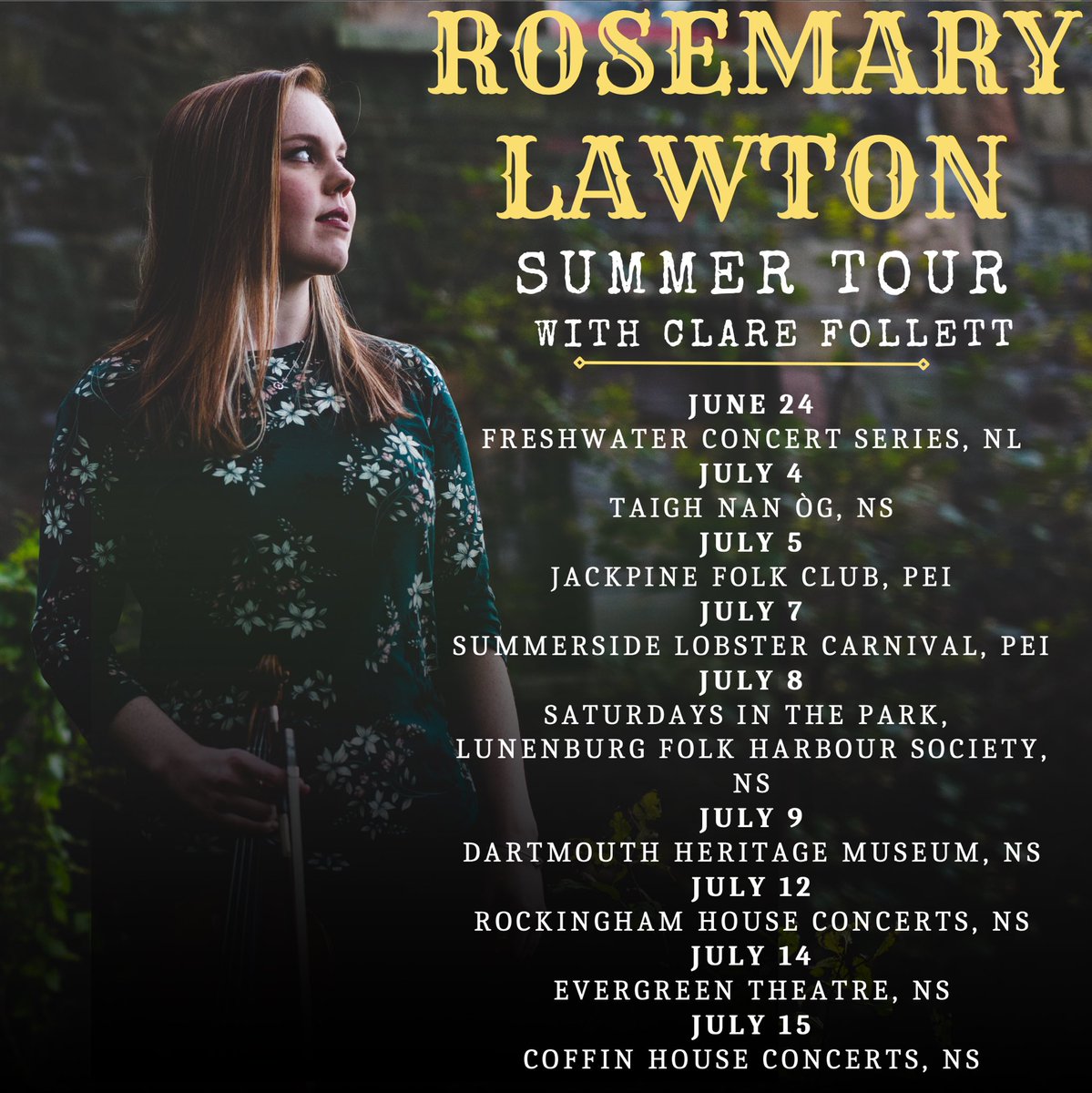 Exciting news! I’m going on tour! 
<a href="/OZFMJigsReels/">OZFM Jigs & Reels</a> <a href="/HomebrewShow/">Sam Whiffen 📻</a> <a href="/folkharbour/">LunenburgFolkHarbour</a> @TownLunenburgNS <a href="/evergreentheatr/">EvergreenTheatre</a>