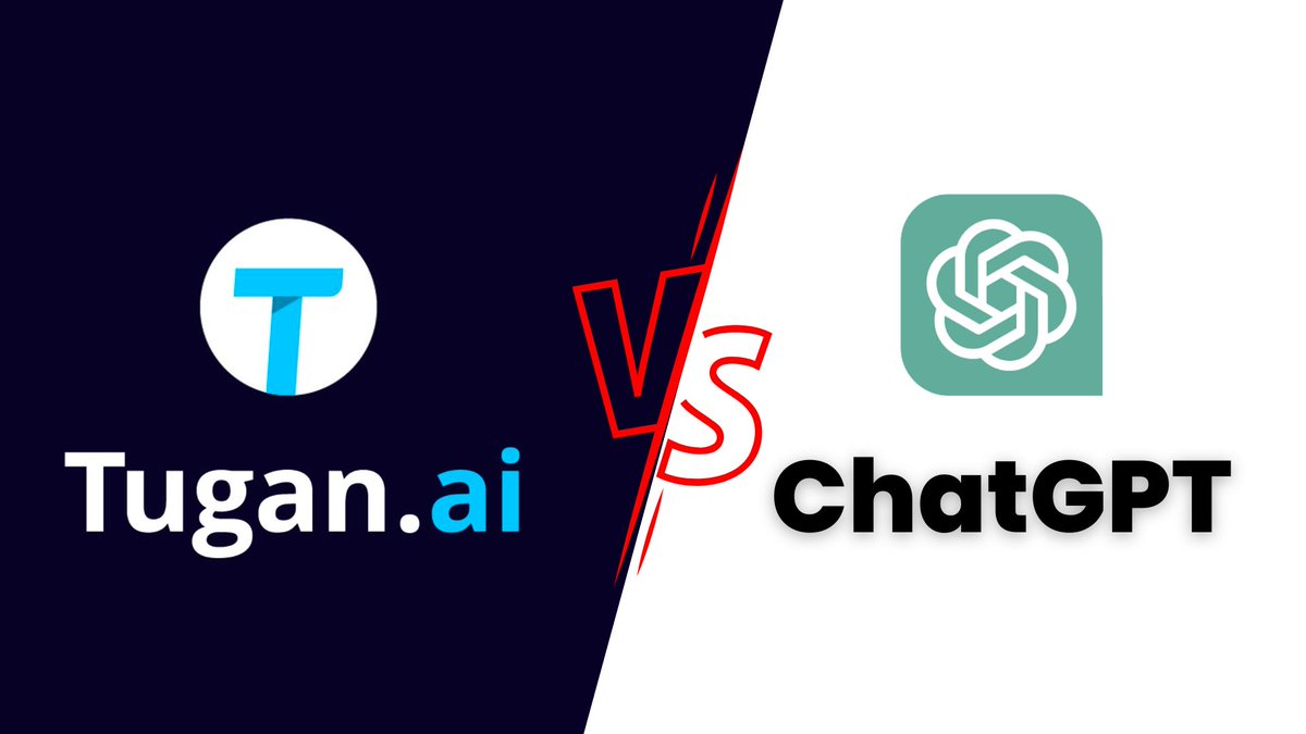 GrowthAI_'s tweet photo. ChatGPT se fait dévorer en direct

Tugan AI est en train de détruire la concurrence

Voici 3 choses spectaculaires que Tugan AI peut faire

🧵Thread https://t.co/7PpJw0NSGc