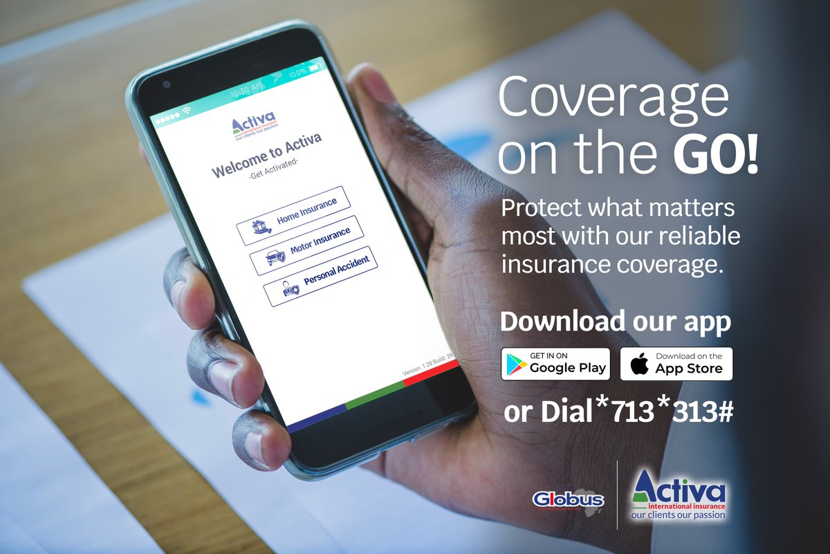 ActivaGhana's tweet image. Reliable insurance coverage at your fingertips. Buy your personal insurance while on the go! Activa Online, Making Insurance Simple!!

#CoverageOnTheGo #InsuranceAnywhere #OnTheGoProtection #InsureOnTheGo #ActivaInsurance #MakingInsuranceSimple #Availability #getACTIVAted