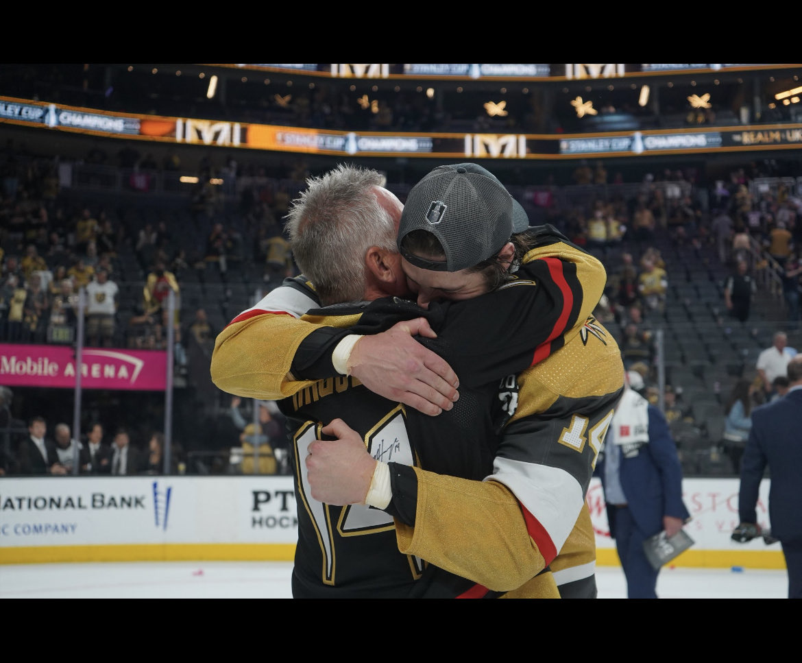 Marc McCallum (@marcmccallum32) on Twitter photo Why did u coach? To see Dad & son <a href="/nichague14/">Nicolas Hague</a> celebrate their long talks, long drives, long cold practices all with ups & downs that then lead to winning <a href="/StanleyCup/">The Stanley Cup</a>. Happy for Sheila & Bob - parents of a Stanley Cup Champion. Congrats Nic - you earned this moment Why did u coach? To see Dad & son <a href="/nichague14/">Nicolas Hague</a> celebrate their long talks, long drives, long cold practices all with ups & downs that then lead to winning <a href="/StanleyCup/">The Stanley Cup</a>. Happy for Sheila & Bob - parents of a Stanley Cup Champion. Congrats Nic - you earned this moment
