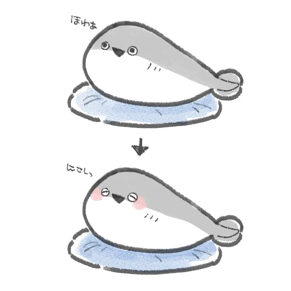 例のおさかな