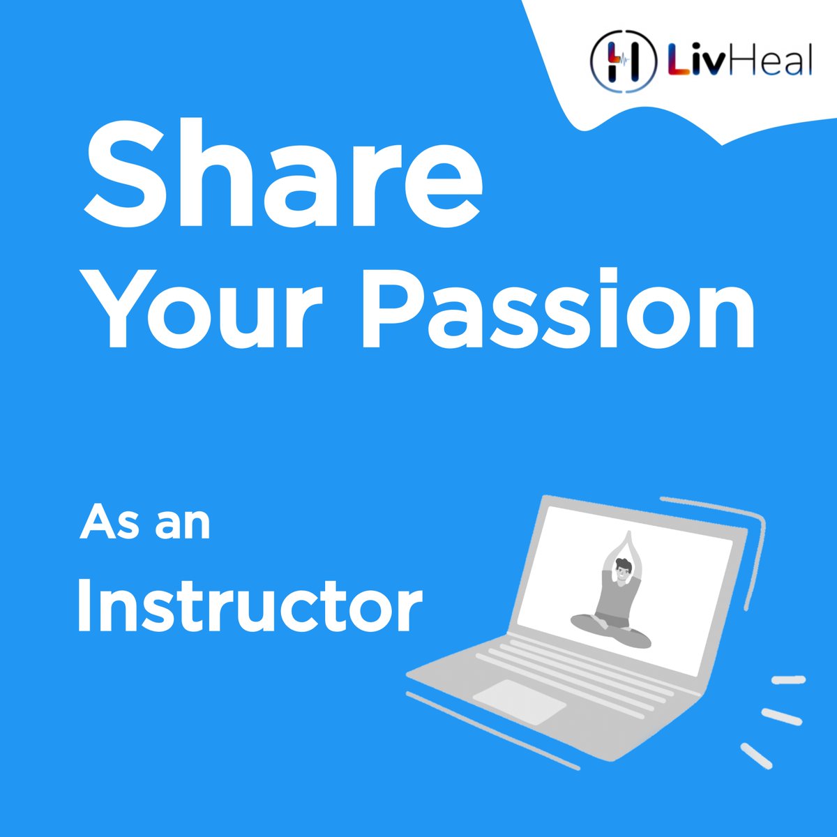 🌟 Join the LivHeal community and turn your passion into profit! 🔥

 #InstructorOpportunity #PassionToProfit #HealthAndFitness #WellnessCourses #BeYourOwnBoss #ShareYourExpertise #FitnessJourney #LiveYourPassion #YogaLovers