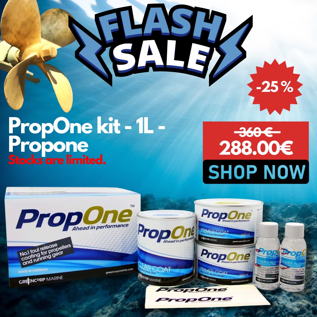 🚨 FLASH SALE ALERT 🚨
Get your hands on one of our most popular product before it's too late! 🛍️ Shop now and take advantage of our amazing discount. Hurry, stocks are limited and won't last long! ⏰

Shop now:
yachtneeds.com/product/propon…