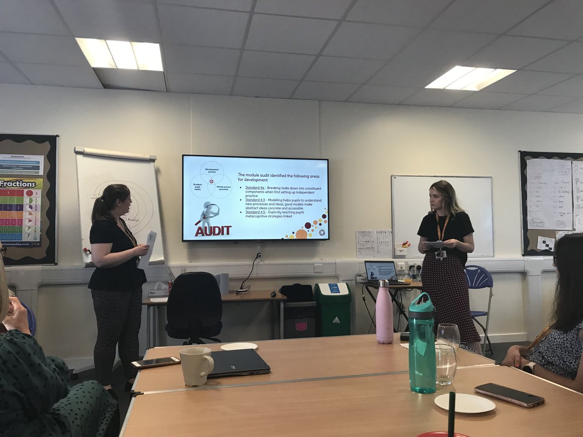 LEOtraining5's tweet photo. Miss E Grant and Miss S White from @CFPSchool shared their @CEL_IOE @HCACP_TSHub practitioner inquiry today which focused on developing pupils spelling skills.

✍️Visual aids
✍️Sound of the week
✍️Modelling
✍️Word banks
✍️Proofreading

What a wonderful presentation! https://t.co/g1a7dZy51m