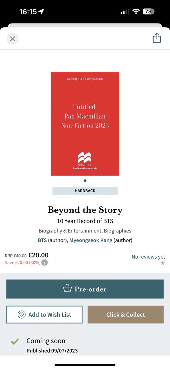 Beyond The Story is £20 at Waterstones 😭
waterstones.com/book/beyond-th…