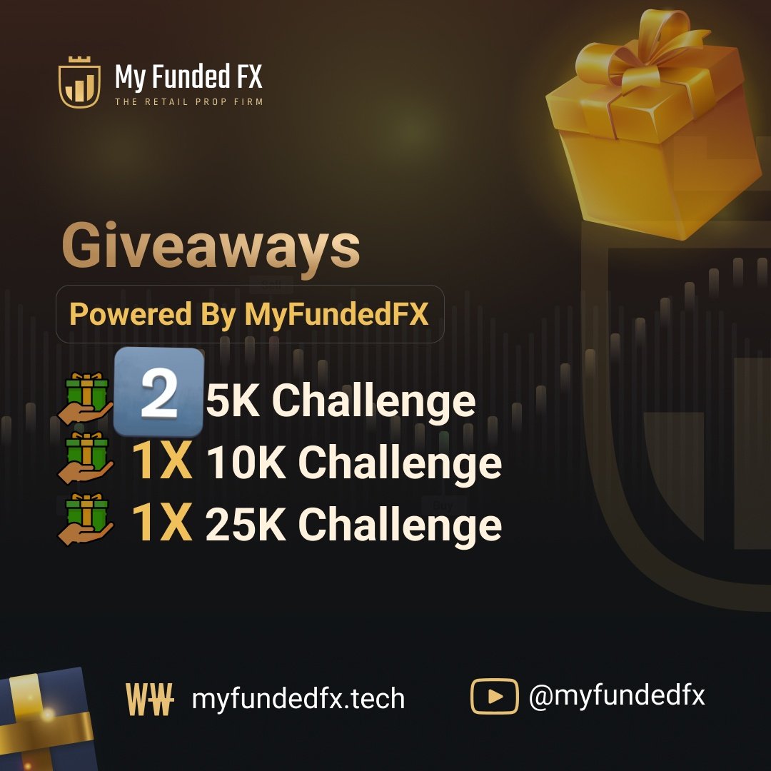 Adam_Aabaad's tweet photo. 🎁GIVEAWAY TIME🎁

4  @MyFundedFX Accounts. 2X5K+10+25K

1. Follow @MyFundedFX &amp; @Adam_Aabaad &amp; @MattLCEO
2. Like &amp; Retweet.
3. Comment #MyFundedFX

⏳48 Hours
#Giveaway #MyFundedFX https://t.co/gJfOybTXmU