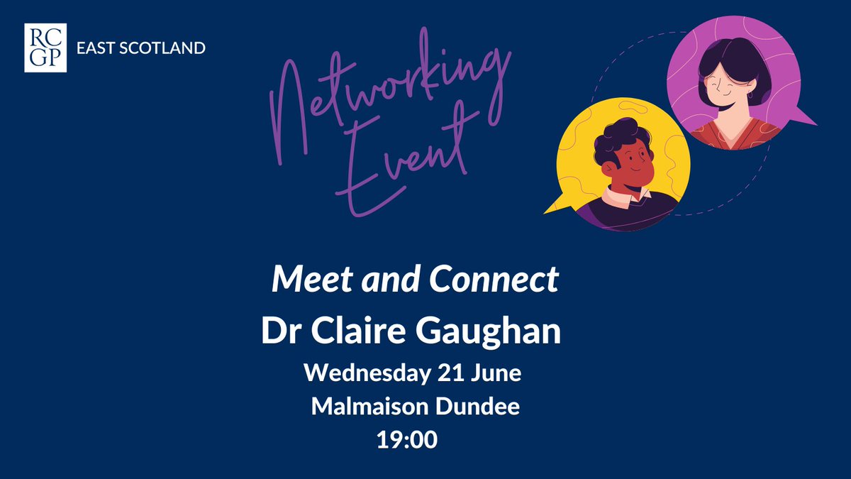 Are you an AiT or First5 near Dundee? We know how important it is to connect with peers -  so come along to the East Scotland Faculty Meet and Connect! Book your ticket here ▶️ rcgp.my.site.com/s/lt-event?id=…