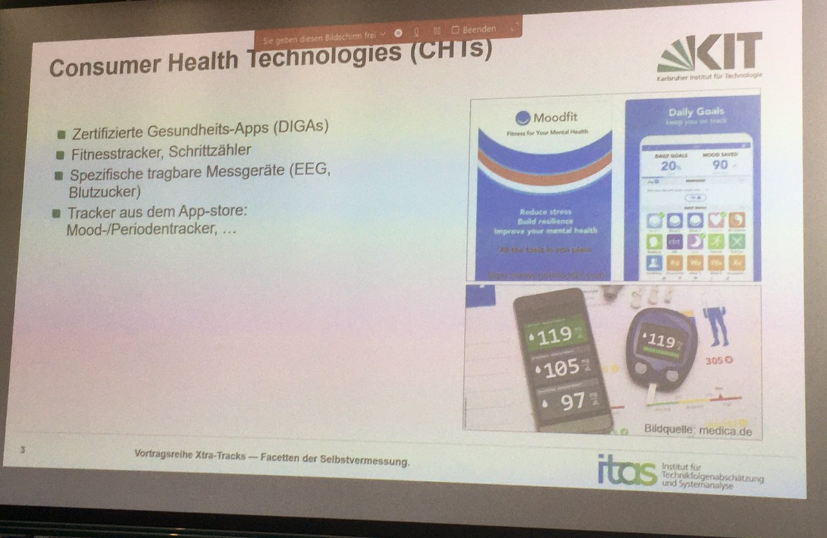 Was ist Selbstvermessung und Consumer Health Technologies? Martina und Jeremy vom <a href="/ITAS_KIT/">TechAssessment</a> erzählen es uns heute im Rahmen der Xtra-Tracks der <a href="/gmds2023/">GMDS 2023</a> an der Hochschule Heilbronn und online.

Mehr Infos auch unter gmds2023.de/programm/xtra-…