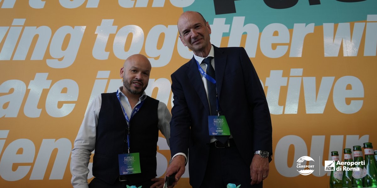 Aeroporti di Roma (@aeroportidiroma) on Twitter photo Oggi l'Innovation Hub di Fiumicino ha ospitato il Kick off Meeting del #ProgettoEureka, assegnato nell'ambito dei Progetti europei <a href="/SESAR_JU/">SESAR JU🇪🇺✈️</a> con l'obiettivo di promuovere i servizi legati all'Advanced Air Mobility, attraverso un’importante struttura come il #Vertiporto. Oggi l'Innovation Hub di Fiumicino ha ospitato il Kick off Meeting del #ProgettoEureka, assegnato nell'ambito dei Progetti europei <a href="/SESAR_JU/">SESAR JU🇪🇺✈️</a> con l'obiettivo di promuovere i servizi legati all'Advanced Air Mobility, attraverso un’importante struttura come il #Vertiporto.