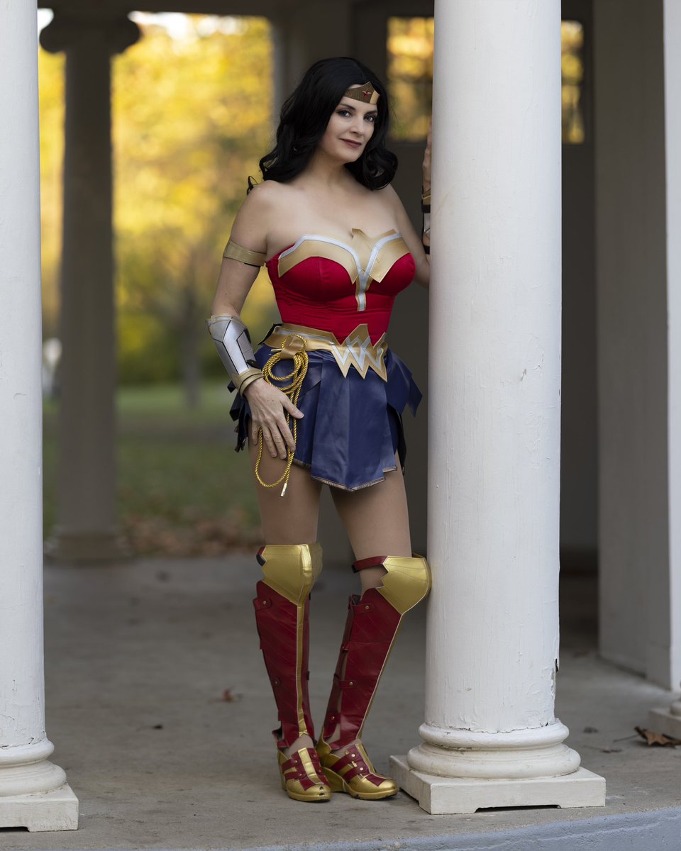 Happy #wonderwomanwednesday! I couldn’t decide which of 7 versions of #Diana to post; my spreadsheet says they’re all due. I must really be slacking on posting #WonderWoman! Here’s my Rebirth #cosplay. Should I share another #Wondie later today? Let me know in the comments!