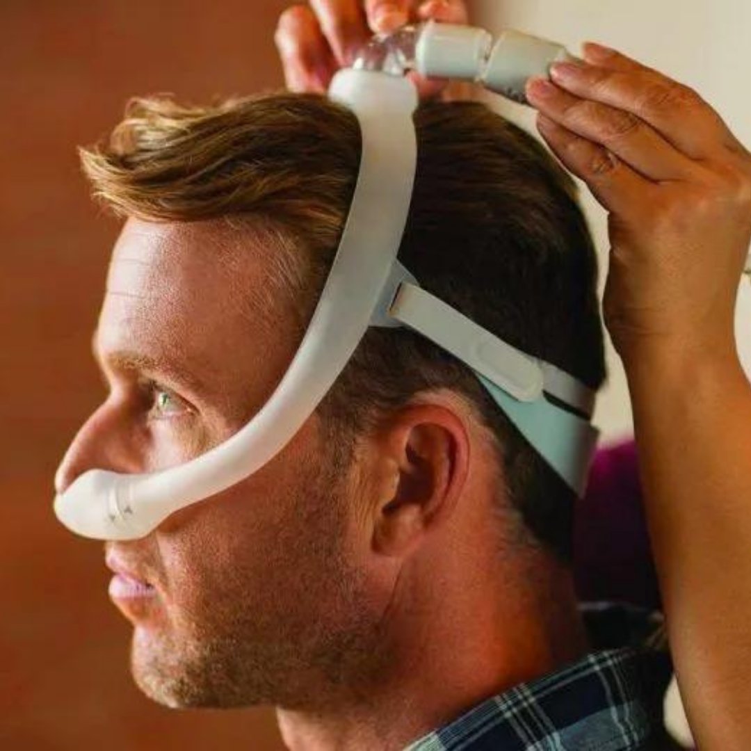 CpapNation's tweet photo. Ensuring proper airflow and a comfortable fit is crucial to the success of CPAP therapy. Our DreamWear Nasal Mask, with its innovative silicone tubing frame, allows for optimal air passage and adapts to any sleeping position.
#cpaptherapy #dreamweardesign #cpap #sleep #cpapmask https://t.co/w6Bm9drv6T
