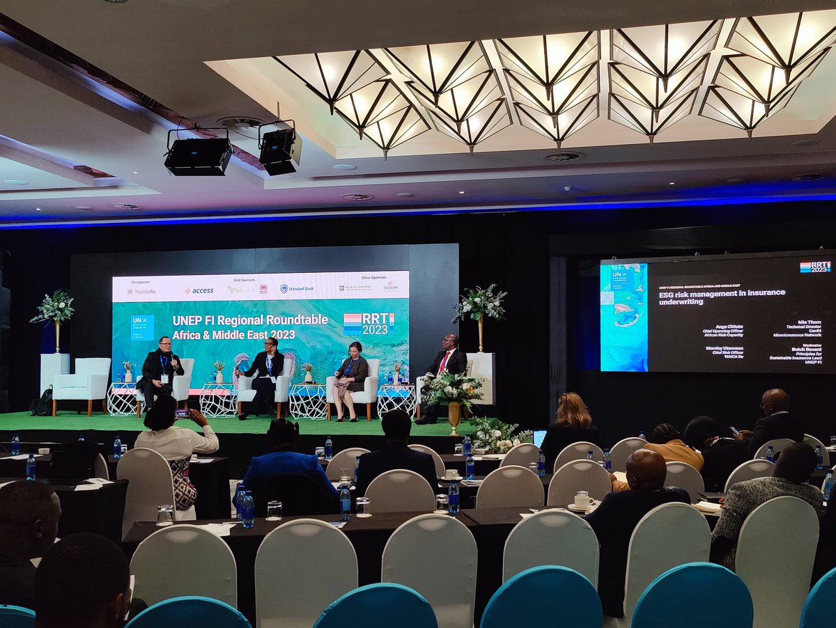 UNEP Finance Initiative (UNEP FI) (@unep_fi) on Twitter photo Afternoon discussions led by <a href="/PSI_Initiative/">UN PSI Initiative</a> focusing on nature positive insurance, loss and damage, and ESG in insurance underwriting at the #RRT2023 in Windhoek, Namibia. Sign up to watch recordings: ow.ly/sJt150OGwuX Afternoon discussions led by <a href="/PSI_Initiative/">UN PSI Initiative</a> focusing on nature positive insurance, loss and damage, and ESG in insurance underwriting at the #RRT2023 in Windhoek, Namibia. Sign up to watch recordings: ow.ly/sJt150OGwuX