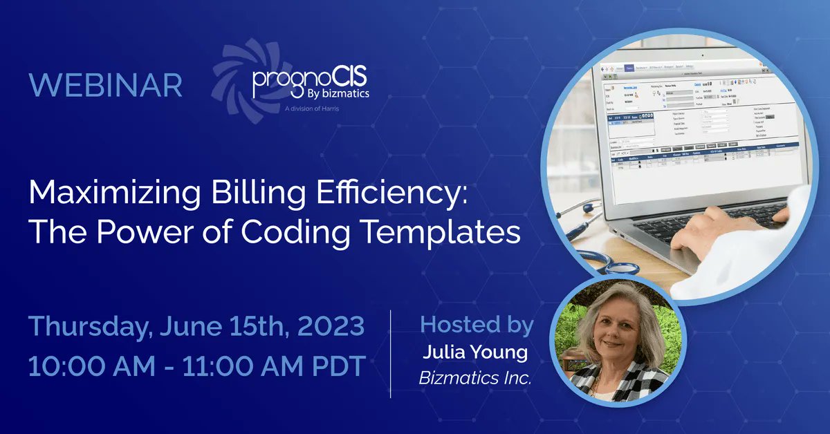 Join our upcoming webinar featuring Julia Young, our subject matter expert (SME), as she dives into the transformative benefits of automating the coding process. Register Now 

buff.ly/3oQsRwk #medicalbilling #weareHarris