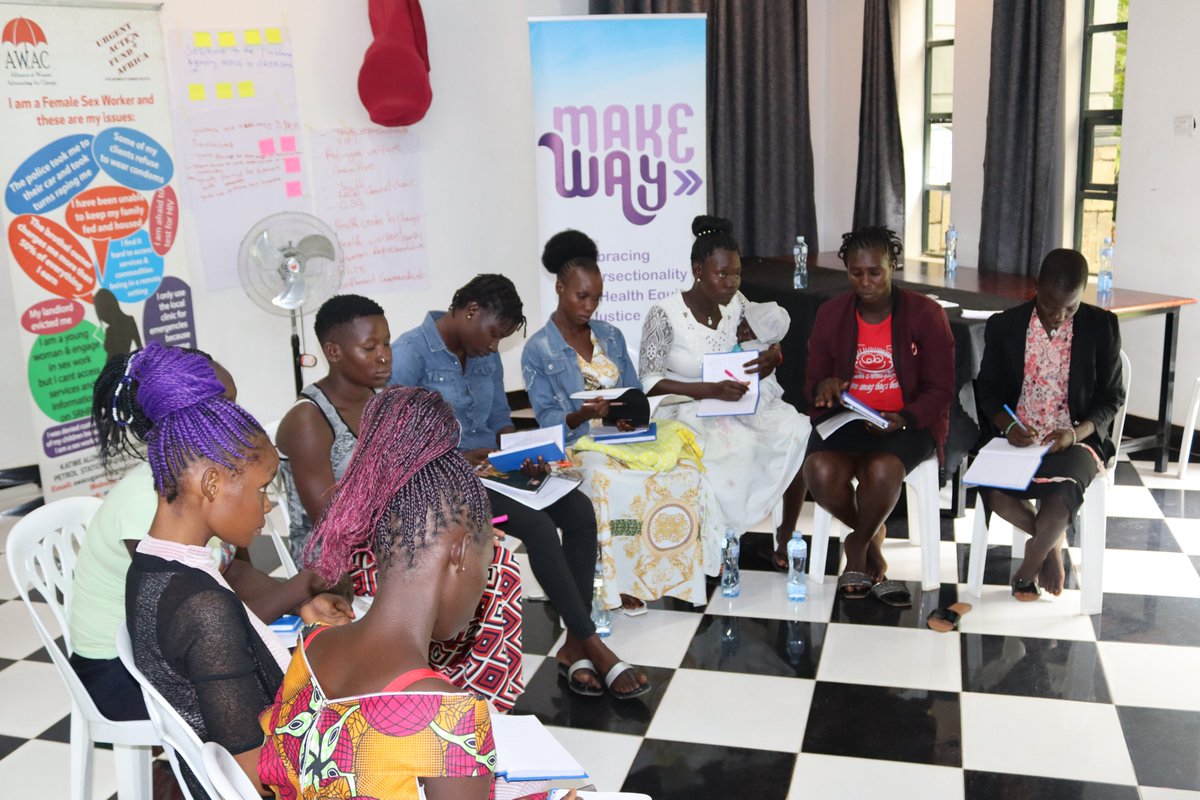 awacuganda's tweet image. Day3 of intersectional community scorecard training for Terego distict comes /w promising fruits—tht building SRHR capacities for Grassroots minoritized young women is the way to go to empower thm to lead &amp;amp;for their voices to be heard &amp;amp;freed.
#IntersectionalSRHR #MakeWayProgramme