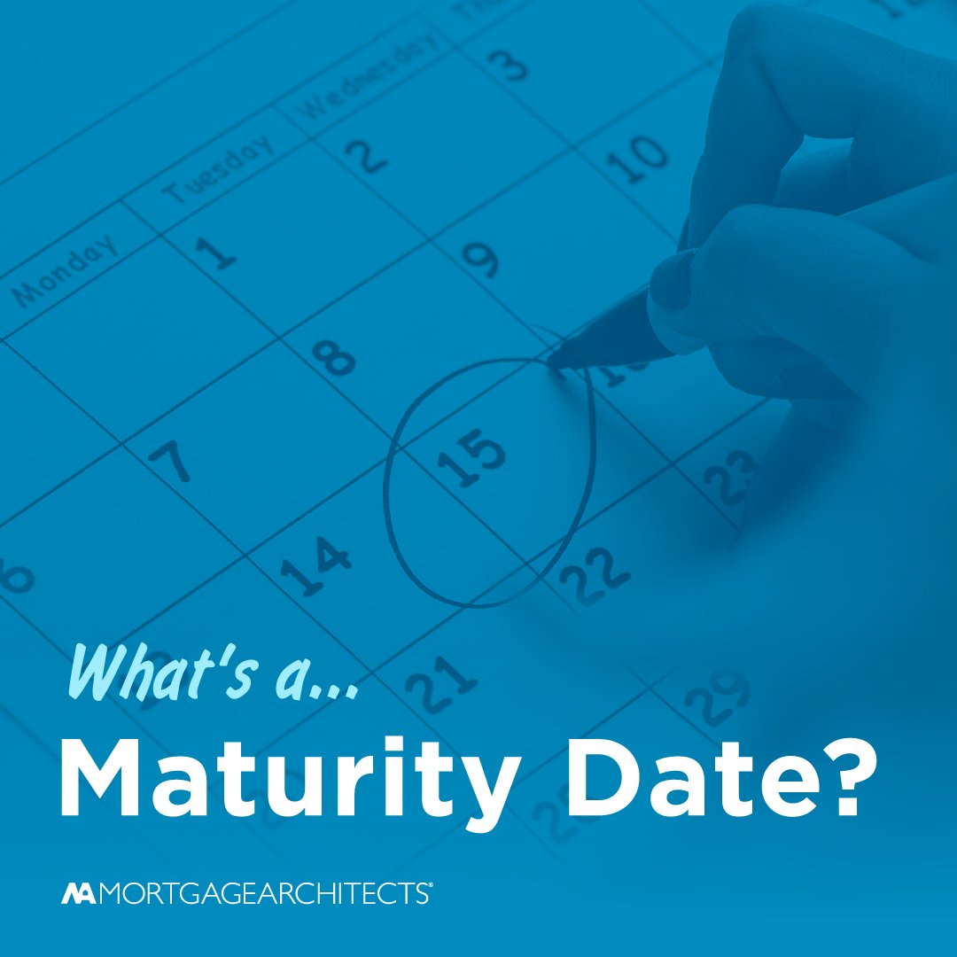 Mtg_Architects's tweet photo. The last day of the term of a mortgage. The mortgage loan must either be paid in full, renegotiated or renewed on this day.
#Morgageterms #mortgagebroker #mortgagearchitects https://t.co/bQYkWGrNv7