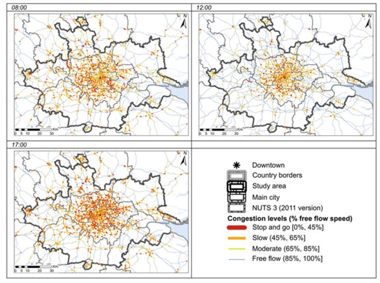 tGIS_ucm's tweet photo. 🗣️📘Nuevo capítulo de libro: Borja Moya-Gómez
@brjmoez, Juan Carlos García-Palomares y Javier Gutiérrez firman el capítulo titulado "Mobility, Congestion, and Big Data" de la Editorial @springerpub. Accede en: https://t.co/k3kTJNIduZ ¡Enhorabuena! 👏💥 https://t.co/bLFmfsbw2X