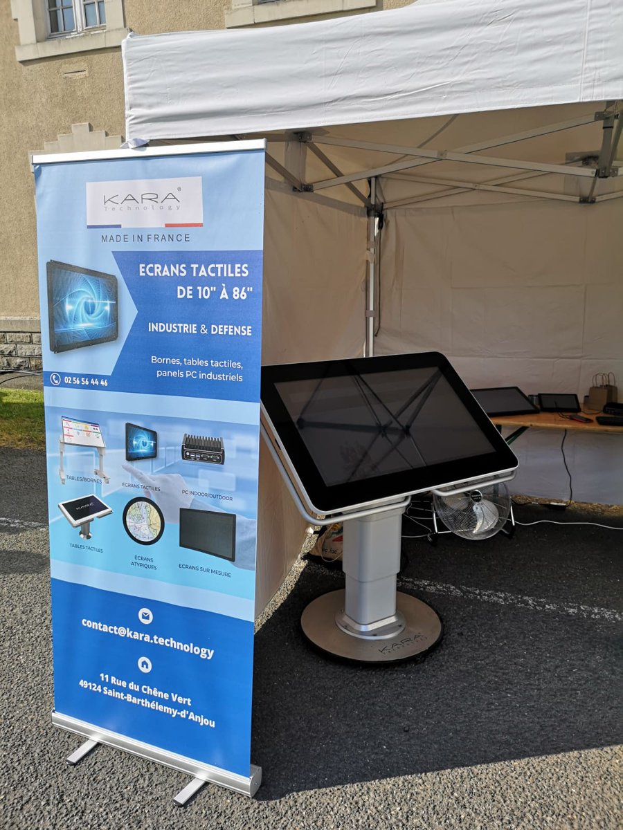 tablekara's tweet photo. Nous sommes présents au #Dantzig2023 avec nos solutions et produits innovants pour les partager avec l'Armée de terre, la Marine Nationale, l'Armée de l'air et de l'espace, la Gendarmerie nationale.

Merci à MEDEF Pays de la Loire 
#marine #defense #innovant https://t.co/lgETwauJNT
