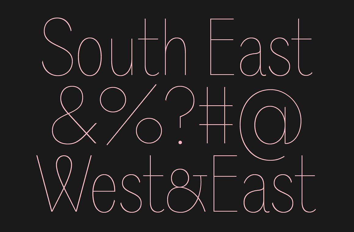 [New Font Release] Playtype released South East‚ South East Expanded‚ and South East Condensed. bit.ly/43DBXvv #typecache
