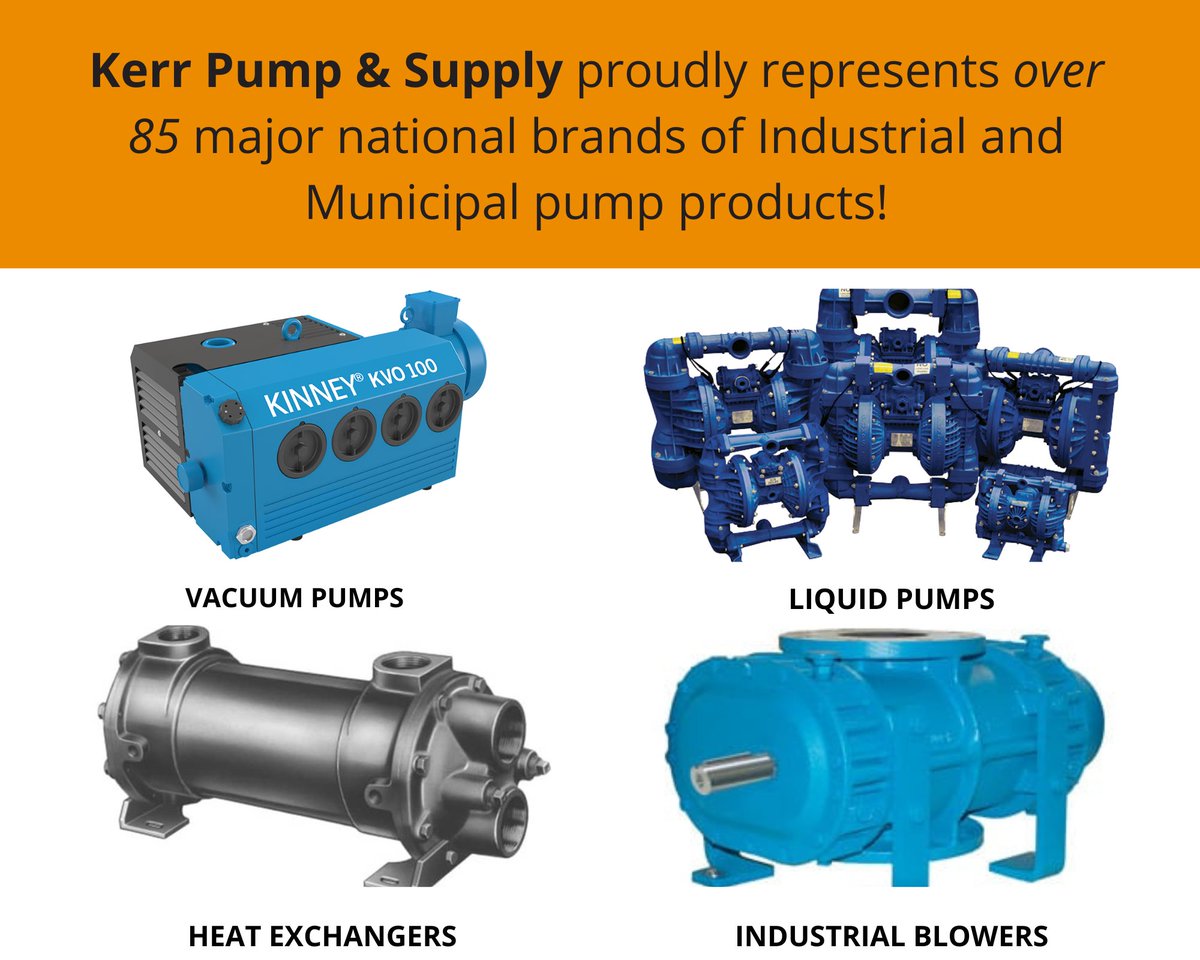 KerrPump's tweet photo. Not only do we offer many major national brands, but we carry 3 million dollars of inventory for immediate shipment. There is a reason why we have thousands of satisfied customers, now its your turn to be our customer too!

#pumps #pumpsolutions #pumpmanufacturer https://t.co/99wHTSPcyh