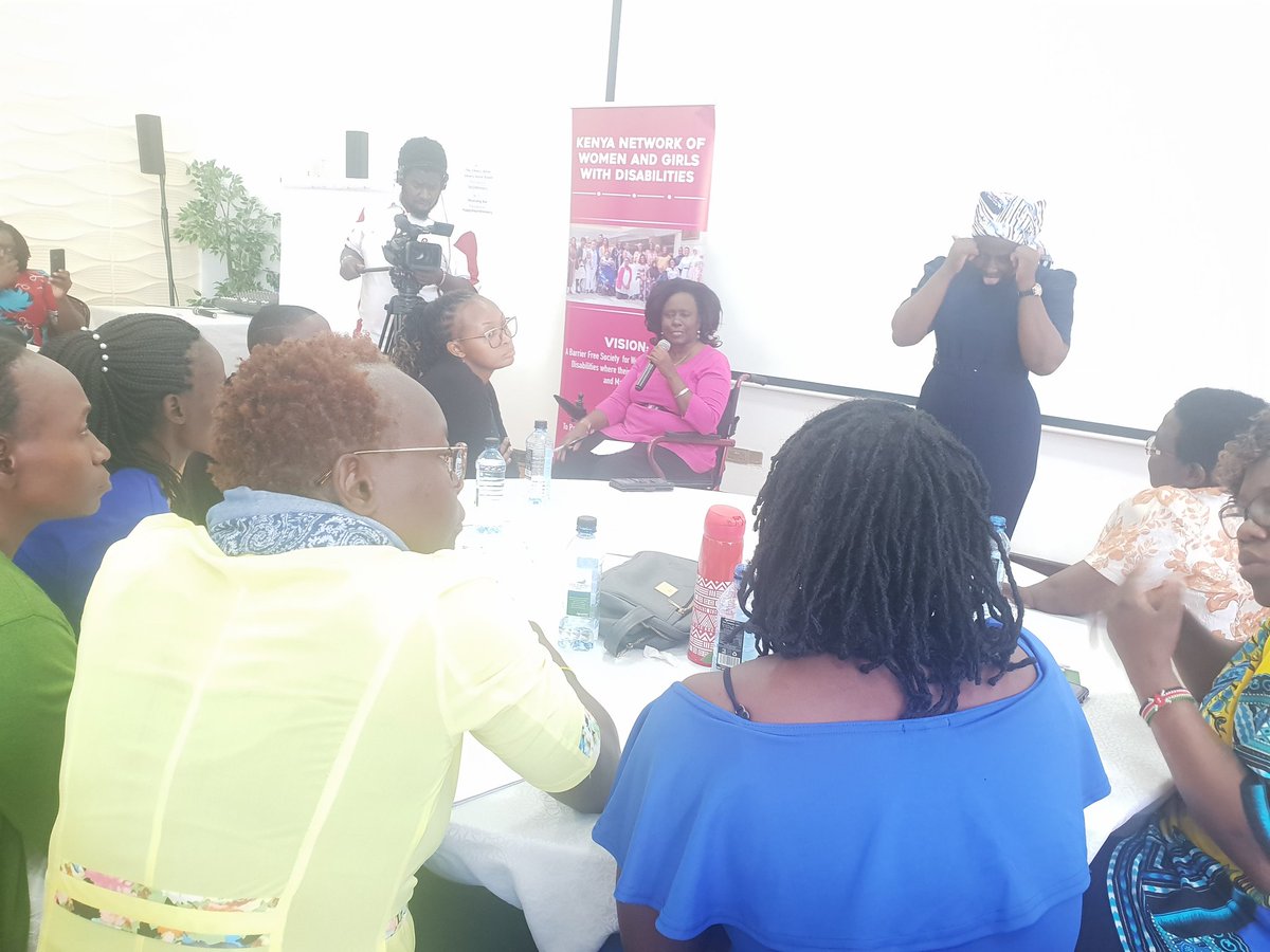 GhatiDennitah's tweet photo. Mentoring women with disabilities in Kenya on leadership and disability rights courtesy of Kenya Women and girls with disabilities network.#DisabilityDisruptor #FordFoundation #UrgentAct @FordFoundation https://t.co/77lV7nxbY6