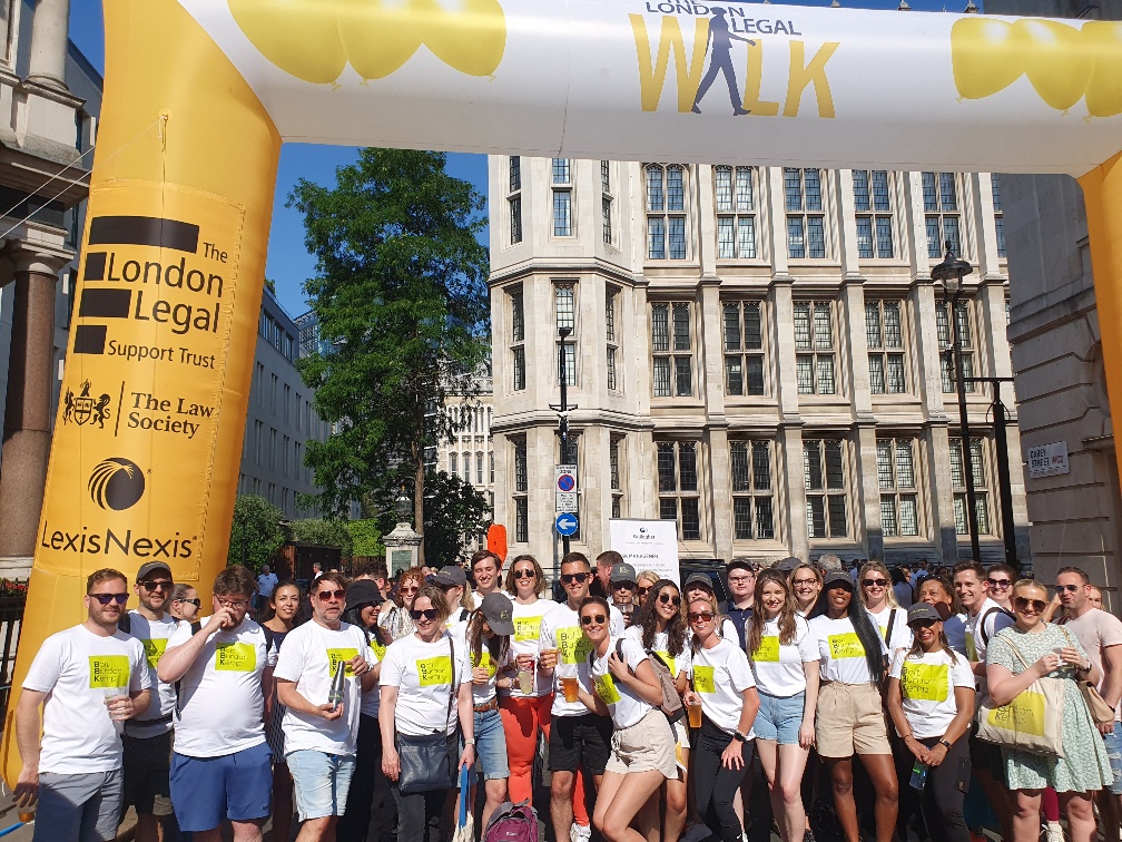 Bolt Burdon Kemp had a lovely afternoon yesterday taking part in @londonlegal's #LegalWalk, with thousands of other legal professionals, in support of #accesstojustice. Well done to everyone who took part!