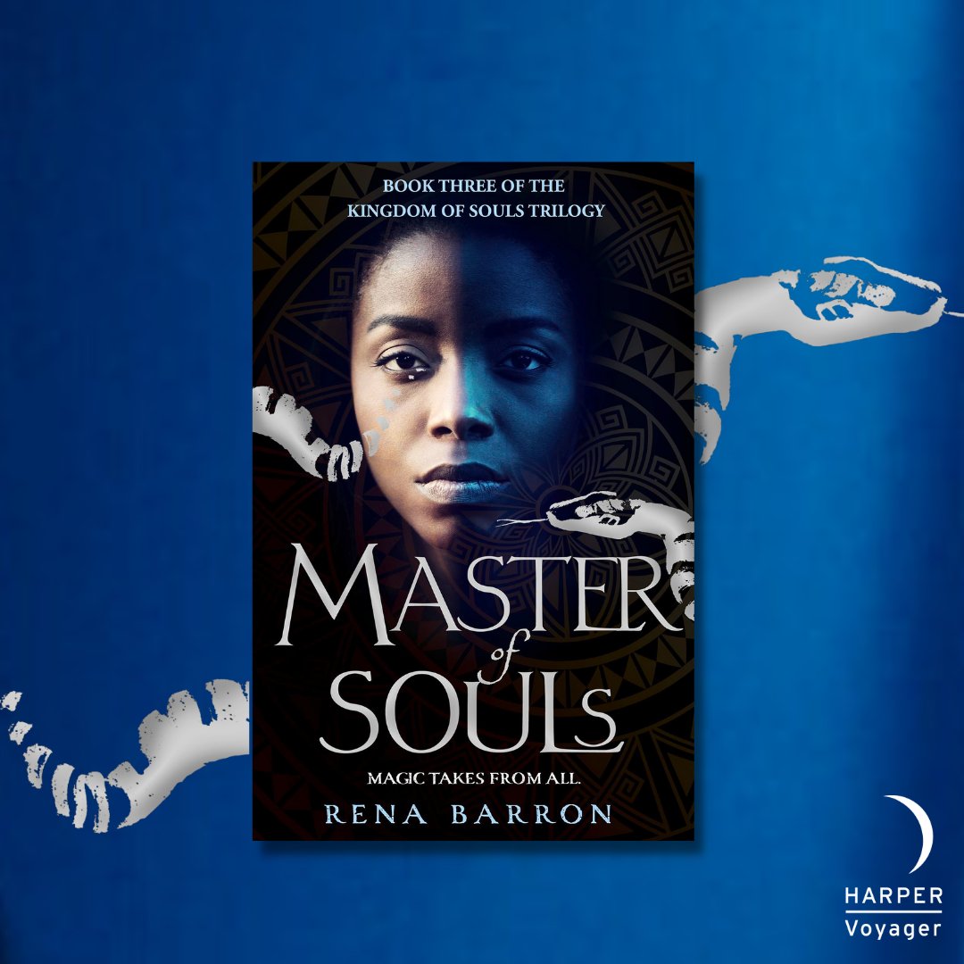 Arrah has given almost everything she has in her battle with the Demon King. But peace may require the ultimate sacrifice… #MasterOfSouls, the stunning conclusion to @renathedreamer's epic fantasy trilogy, is almost here. Pre-order now: smarturl.it/MasterOfSoulsHB