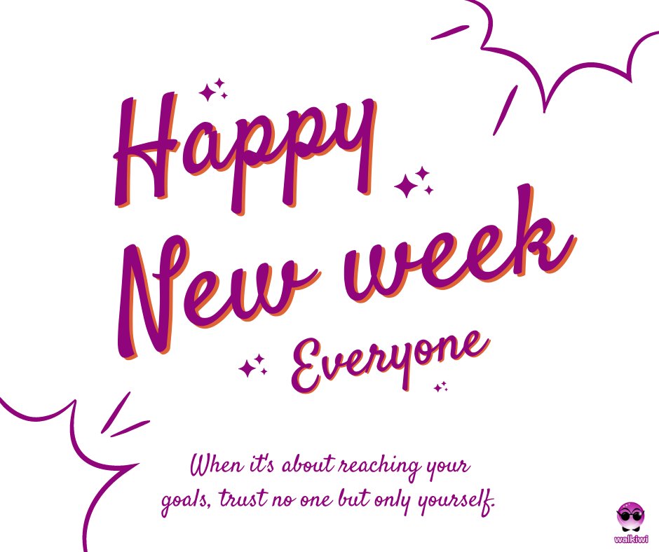 Walkity's tweet photo. we hope you enjoyed the week-end have a nice week
#GoodMonday
#HappyNewWeek 
#GoodMonday https://t.co/jxLAWXt6Uc