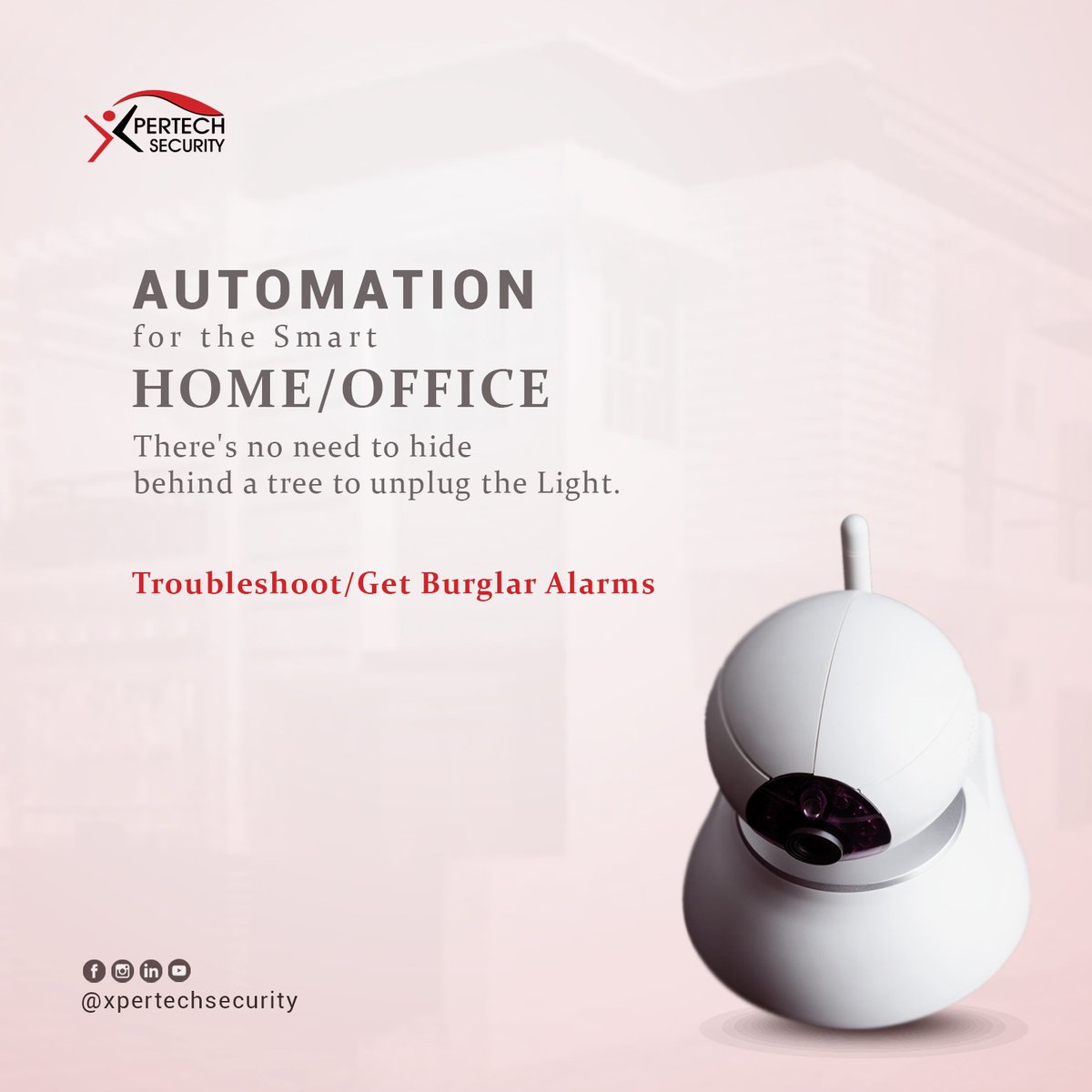 With our advanced burglar alarms, you can troubleshoot with ease and stay safe. Today, embrace the power of automation! 

Contact: +2348032882047

#ConvenienceAtYourFingertips #EnhancedSecurity #TroubleshootingMadeEasy #BurglarAlarms #EmbraceTheFuture
