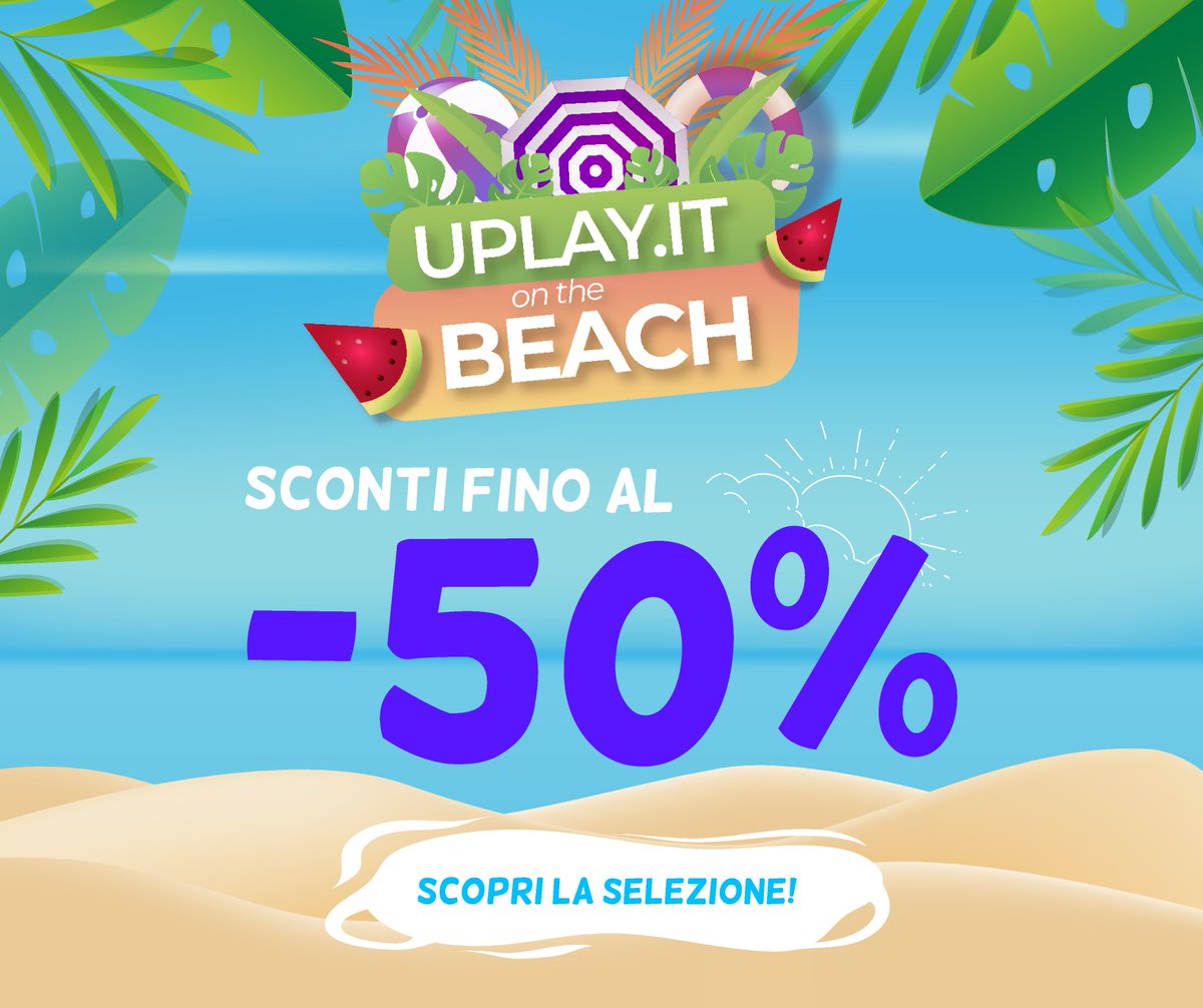 uplayit's tweet photo. 🍹#uplayonthebeach🍹

Sul nostro store ti aspettano tante offerte con sconti fino al 50%!✨

👑 Gli utenti 𝗚𝗘𝗘𝗞 riceveranno in esclusiva uno 𝘀𝗰𝗼𝗻𝘁𝗼 𝗱𝗲𝗹 𝟯𝟬% su tutti i prodotti https://t.co/wtOigjI9fI Edizioni e bustine HonuMoana🐢

👉https://t.co/ge0q7pjArH https://t.co/sNd41MnIHo