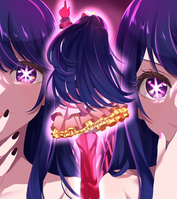 「アイドル 紫髪」のTwitter画像/イラスト(新着)｜3ページ目