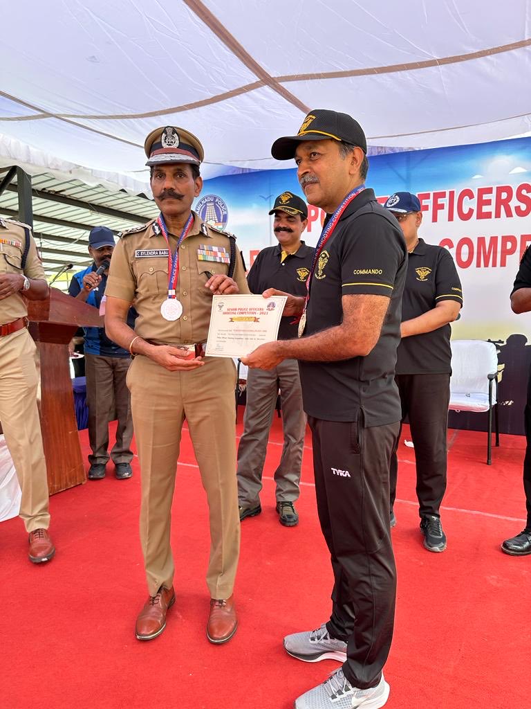 Mahesh Aggarwal, IPS on Twitter "Won Gold Medals in Pistol shooting and Overall (Pistol +Rifle