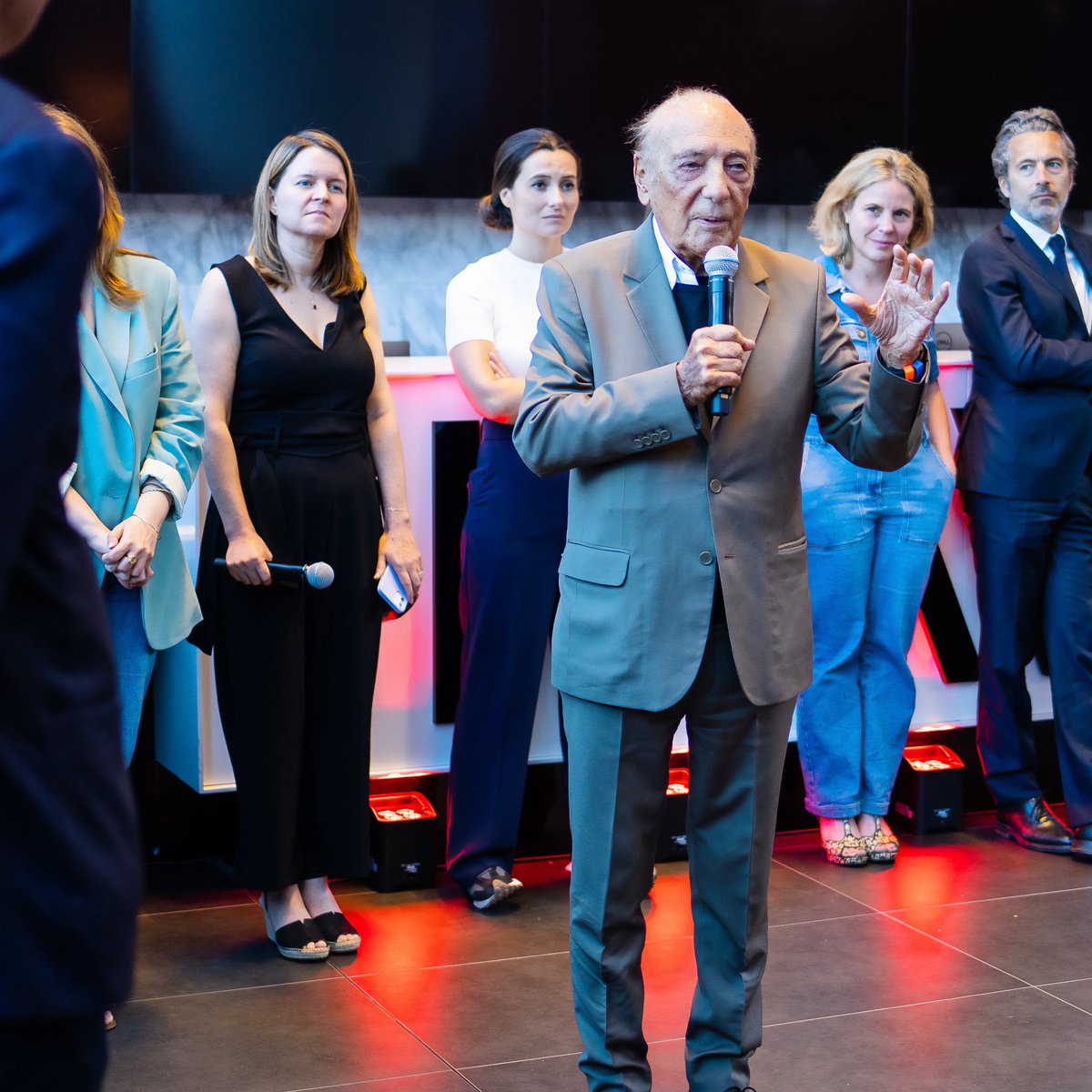 Havas's tweet photo. Last night at our #Havas headquarters, we celebrated our new brand, the latest chapter in creativity and innovation! Thank you @YannickBollore, Jacques Séguéla and @CharlotteRbd for sharing a few words on this significant milestone in our journey
#Reveal #OneHavas @ConranDesign https://t.co/7IEvgWBVQA