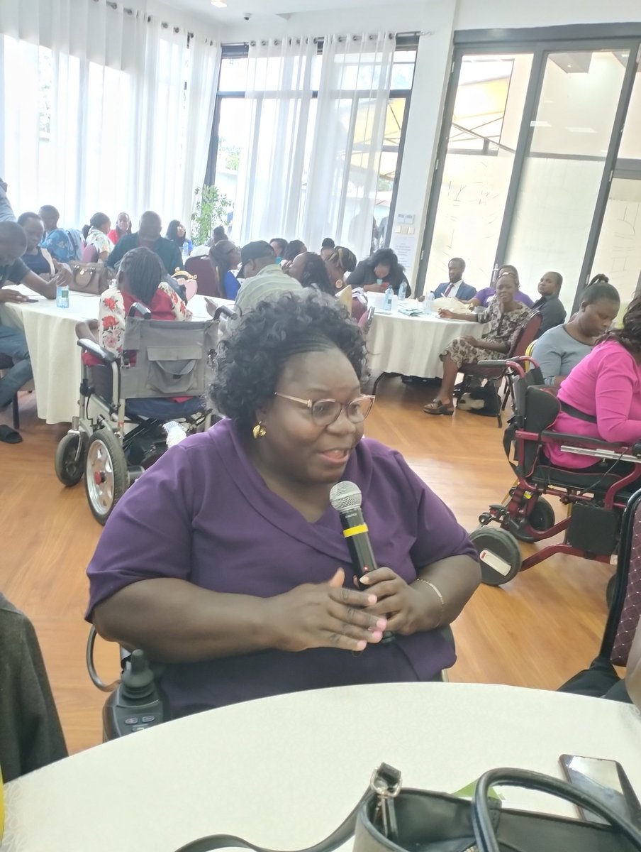 Kwwdnetwork's tweet photo. "Don't be afraid to point out the problem, the injustice, àñd propose solutions" said Hon Godliver Omondi (Our Road to Leadership) #Leadership #DisabilityDisruptors https://t.co/MryQLDhQoa
