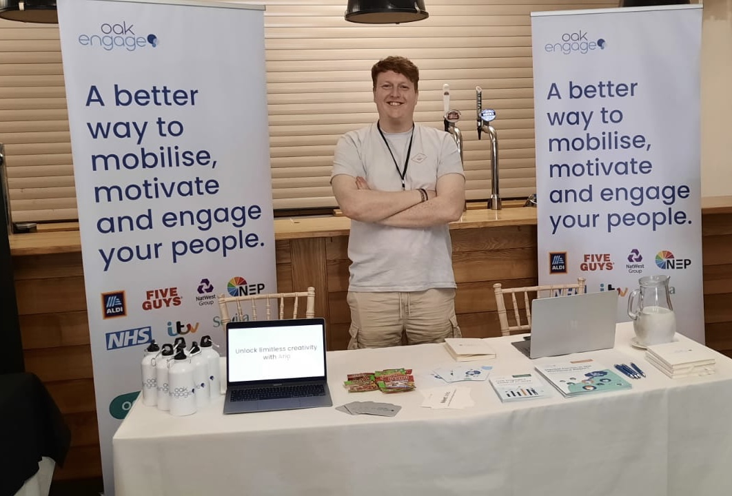 We're so excited to be spending the next two days here at the #IoICFestival23!

Discover how Oak Engage harnesses the power of AI and automation to revolutionise internal comms 🚀

Come say hi, we can't wait to chat 👋 @IoICNews
