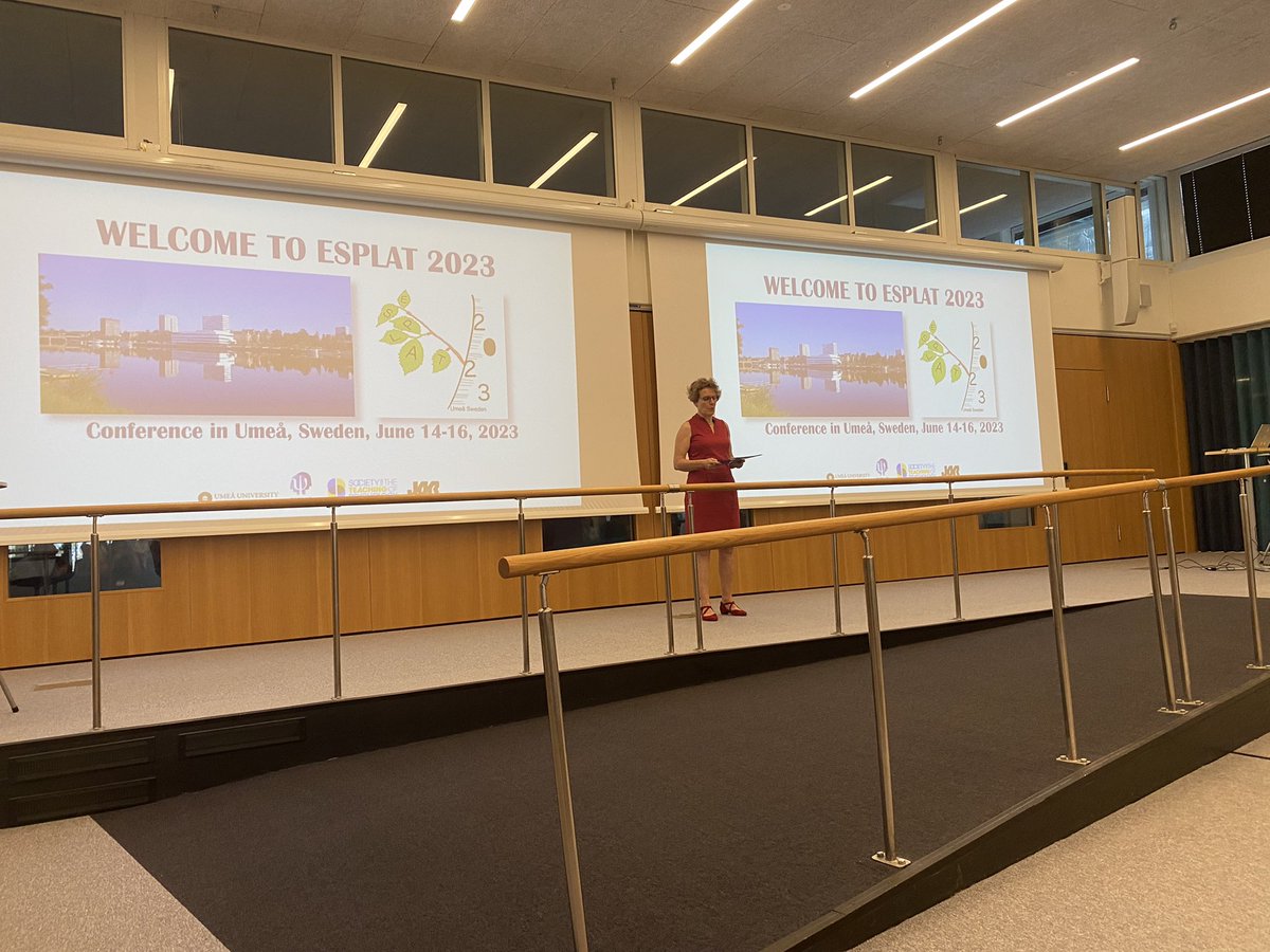 #ESPLAT23 conference is underway. A  warm welcome from the current president Susanne Narciss.
