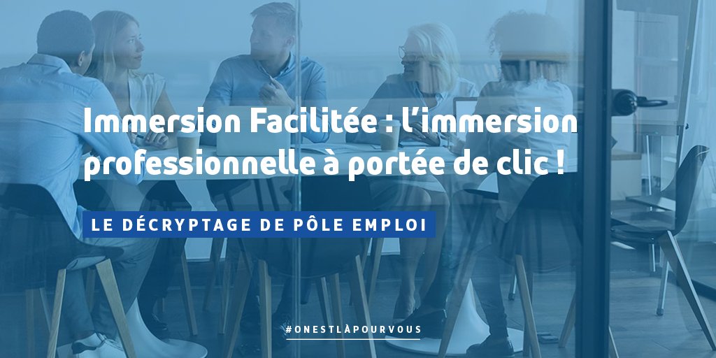 Véritable tremplin vers l’#emploi, ce dispositif bénéficie aux #recruteurs et demandeurs d’emploi ! 🚀

7 demandeurs d’emploi sur 10 trouvent un #emploi dans les 6 mois après leur stage d’immersion pro 💪

Pour en savoir + ➡️ pole-emploi.org/accueil/actual…

#VivaTech #VivaTech2023