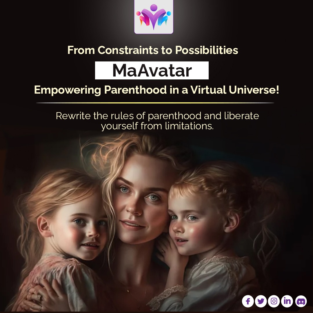 MaAvatarmeta's tweet photo. Experience the miraculous journey of motherhood, Minus the Challenges. MaAvatar welcomes you to a virtual wonderland of cuddles and smiles! 🤗❤️
.
Join us on Discord: https://t.co/3qsI8bGHf7
.
.
#MaAvatar #VirtualParenting #ParentingGoals #ParentingSimulator #VirtualFamily https://t.co/GnZNSRsoop