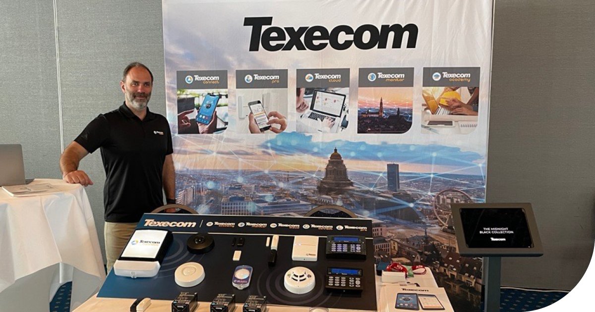 It's been a busy morning here at the <a href="/ADIGlobalDist/">ADI Global Distribution</a> Expo in Luxembourg with plenty of interest in the Texecom Cloud platform.

Doors are open until 5pm, and our team including Joris Crombe are on hand to take you through the latest in intruder detection technology.