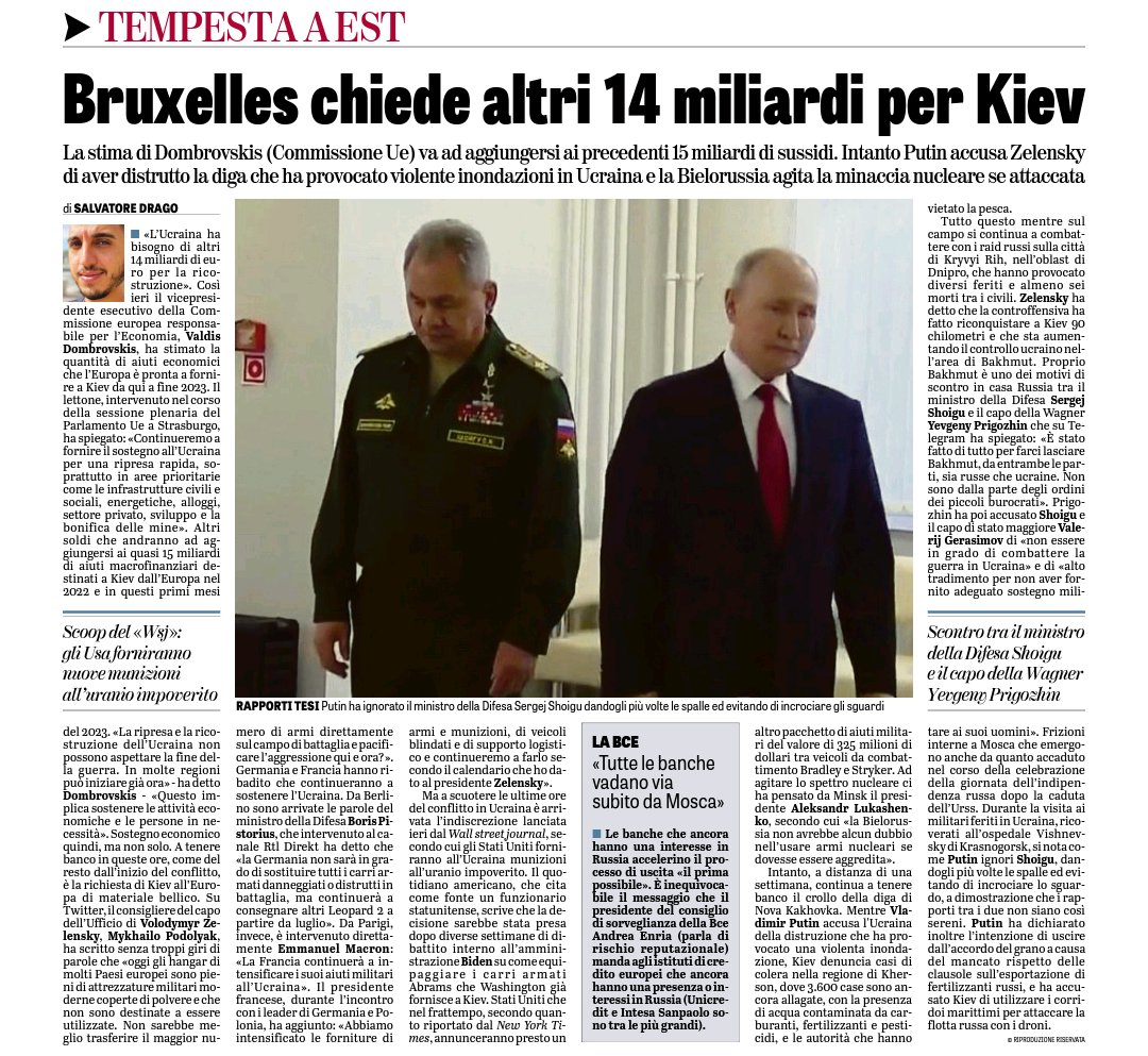 LucaCico80's tweet image. E io pago! 😏 
#Guerra #LaVeritàdioggi #14giugno2023