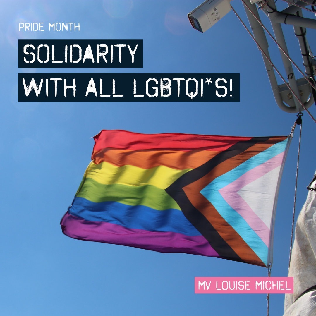 MVLouiseMichel's tweet photo. #PrideMonth

1/5 LGBTQI* (lesbian, gay, bi, trans, queer, inter) people suffer from discrimination &amp; persecution all over the world, especially in religious countries. In more than 60 countries, queer people still face criminal prosecution, with prison sentences of up to 10 years https://t.co/r7nFukqNPm