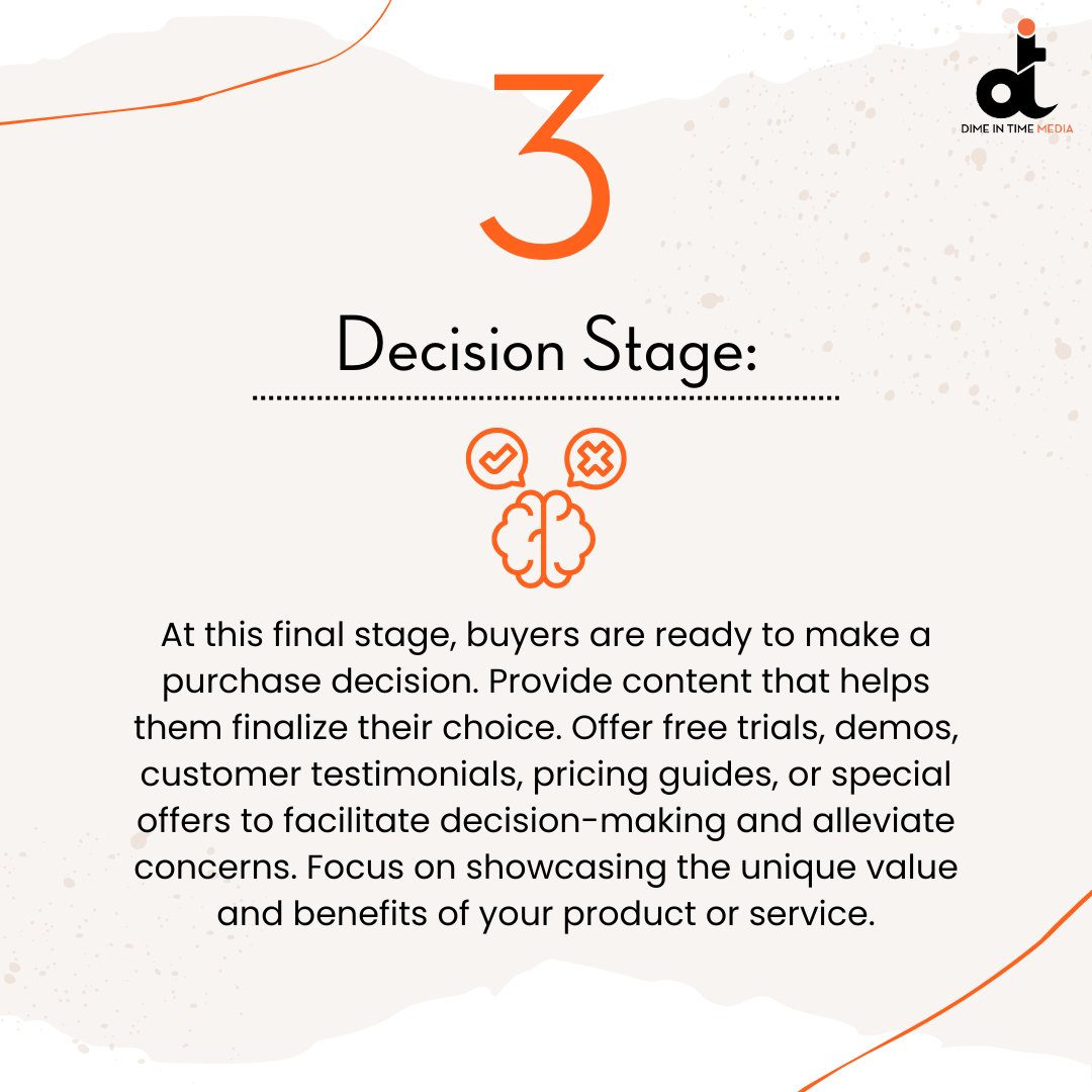 Creating content for each stage of the buyer's journey enhances engagement, guides decision-making, builds trust, and increases the likelihood of conversions.
#CustomerJourney #sales #salesfunnel #salesstrategy #marketingtips #marketingstrategy #marketingfunnel