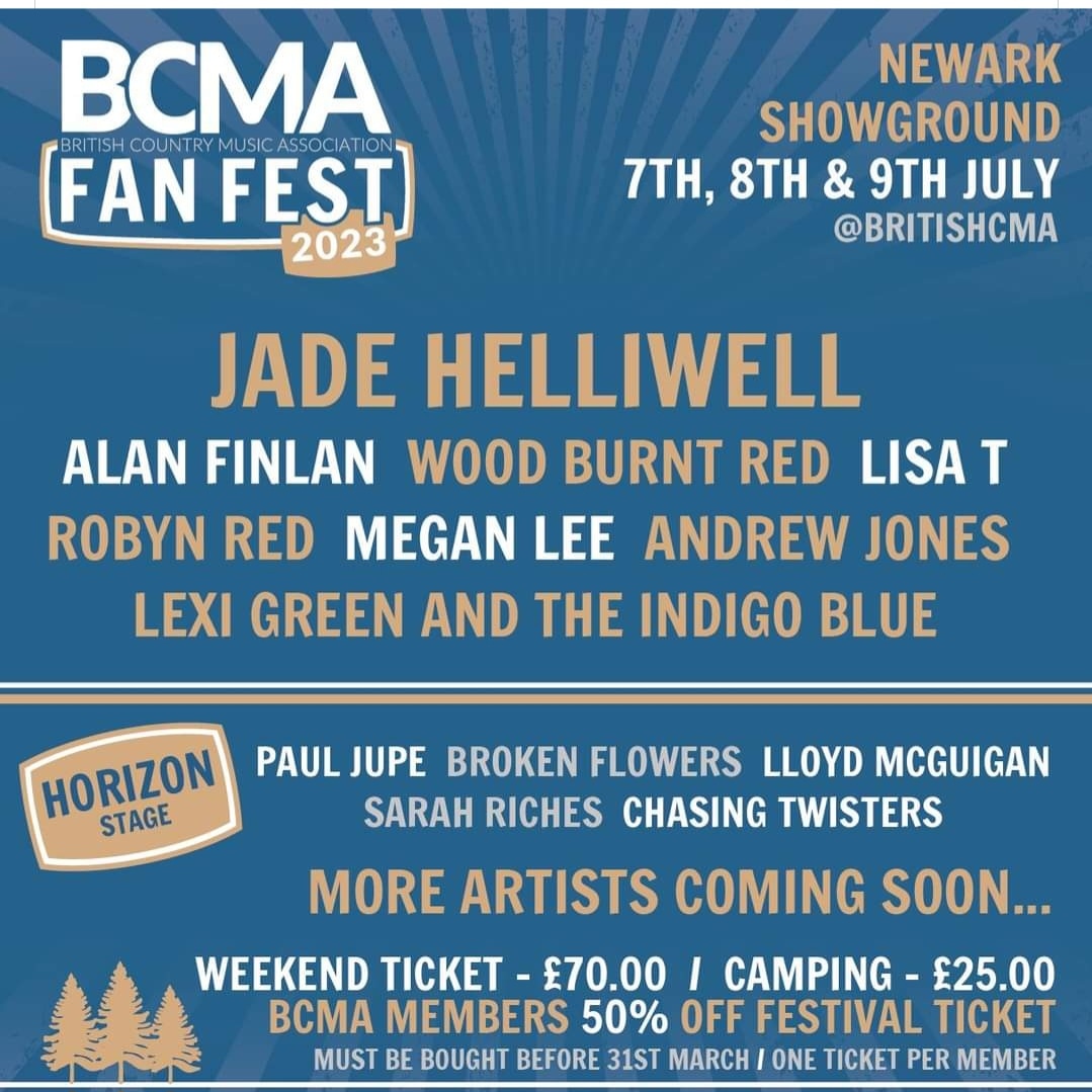 Not long now #countrymusicfestival #countryrock #countrymusic #summerfestival #countrymusicfans #indieartist #BCMA