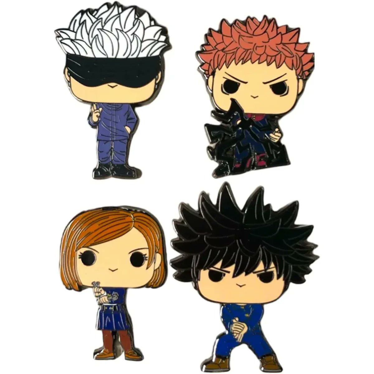 DriftPhase's tweet photo. 🔥 Unleash your inner sorcerer with our Jujutsu Kaisen Enamel Pin 4-Pack! 😍📌✨ Grab yours now and join the action! 🌀 

#enamelpins #fandomflair #musthave #jujutsukaisenenamelpin #jujutsukaisenenamelpins #enamelpins #enamelpinsforsale #enamelpinsfordays #enamelpinstagram https://t.co/jWfCWPip25