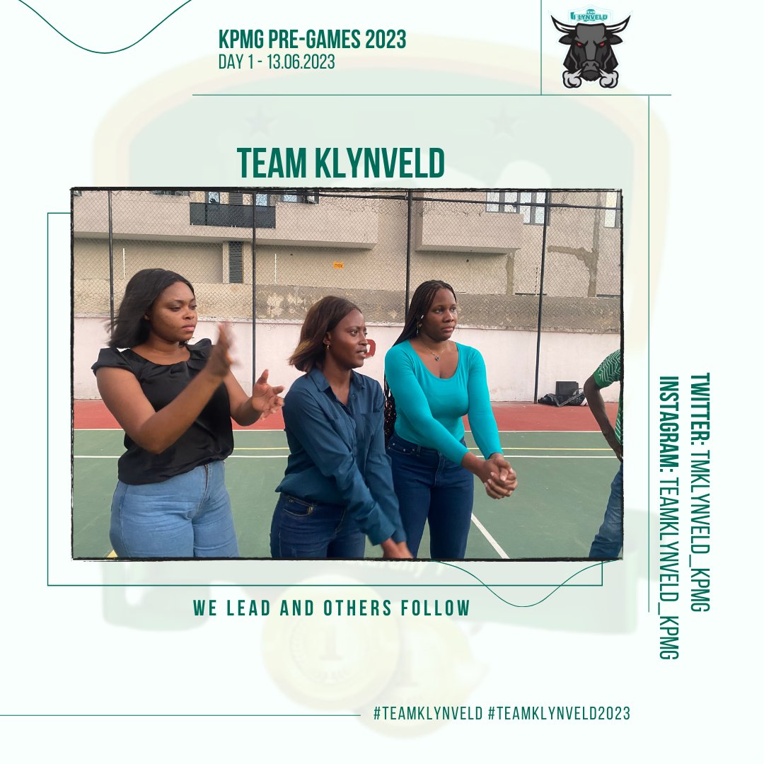 tmklynveld_kpmg's tweet photo. Practice makes perfect. 
Our players are warming up and honing their skills and tactics in preparation for the games. 
#KPMGTeamKlynveld   #KPMGGames2023 @KPMG_NG 
 #KPMGTeamKlynveld  #KPMGGames2023 @KPMG_NG https://t.co/yTEmoX1TaL
