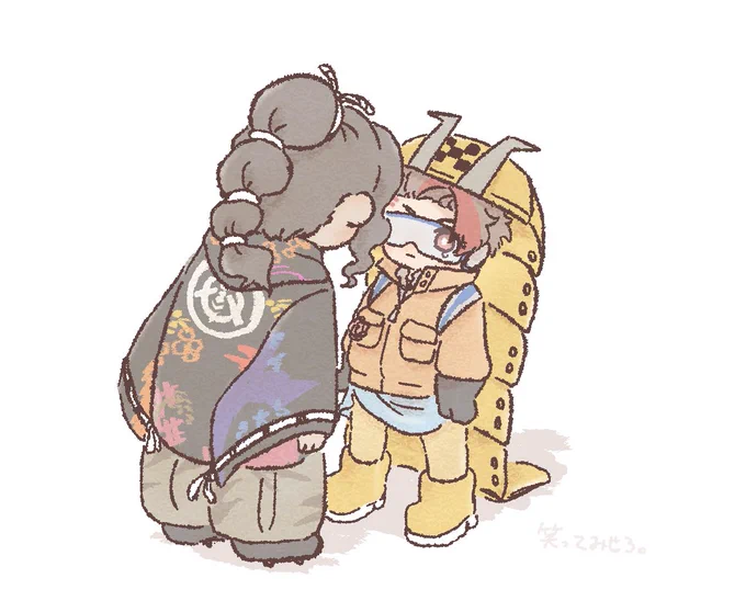 15話のカグラギ殿とギラくん