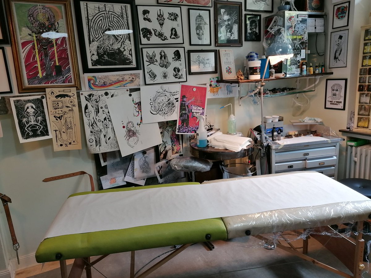 KSteelecf's tweet photo. Here we go again...
#gettingtattooed #everytattooisworththepain https://t.co/M1EYhTzRIh