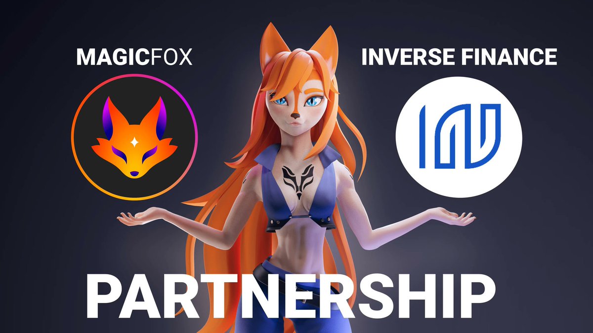 Polygon_Space1's tweet photo. 🦊 @Magicfoxfi announces a partnership with @InverseFinance

🦊 #Inverses's $DOLA will be having several vaults on #MagicFox Optimizer!

🦊 #MagicFox Multi-chain Yield optimizer, Swap &amp; Much more

🔽VISIT
https://t.co/A7DZDb63FO https://t.co/voRFCcTvnb